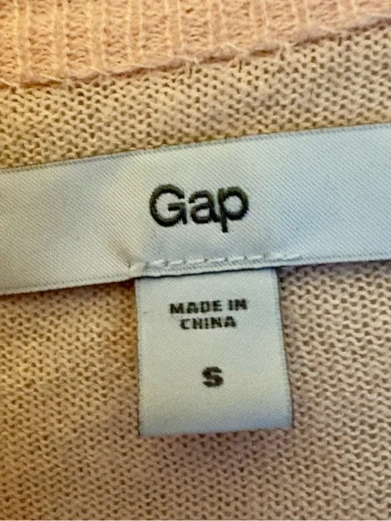 Soft Blush Open-Front Women's Cardigan - Picture 3 of 4